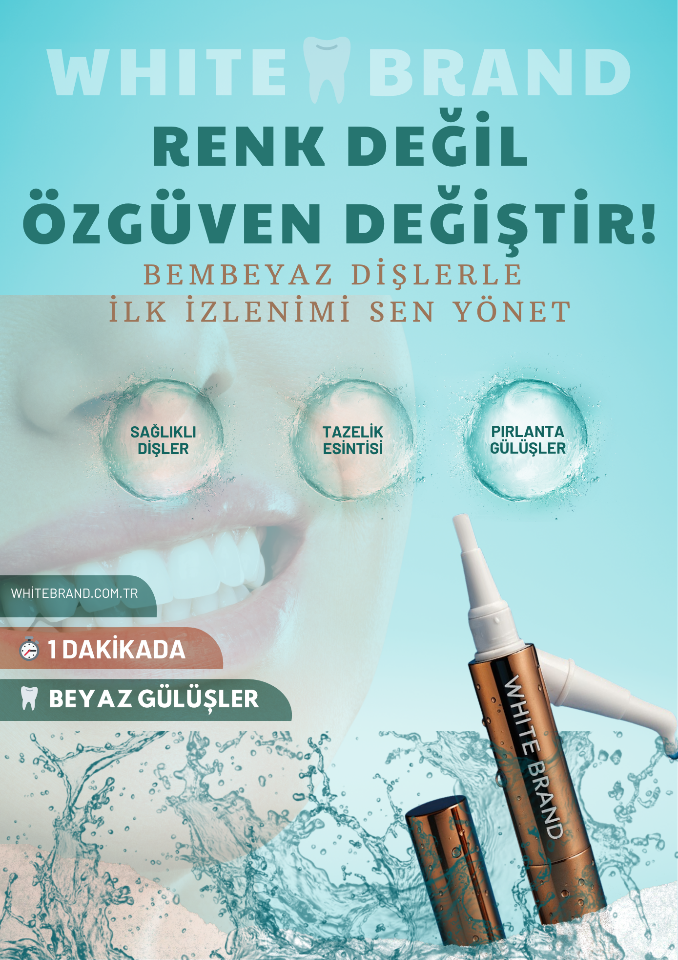 Ekstra Güçlü Diş Beyazlatma Kalemi